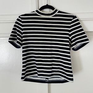 Alexander Wang Striped Blue Shirt